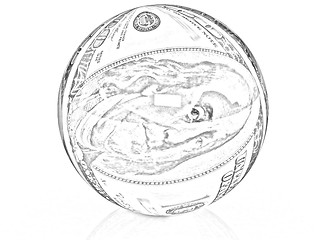 Image showing Sphere from  dollar