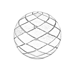 Image showing Mosaic ball
