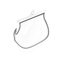 Image showing purse on white background 