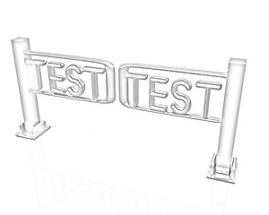 Image showing Test with turnstile 