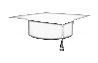 Image showing Graduation hat 