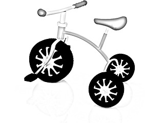 Image showing children bicycle