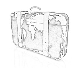 Image showing suitcase for travel 