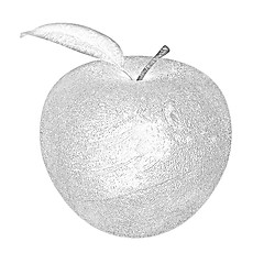Image showing apple made ??of stone
