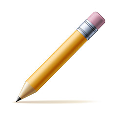 Image showing Yellow pencil
