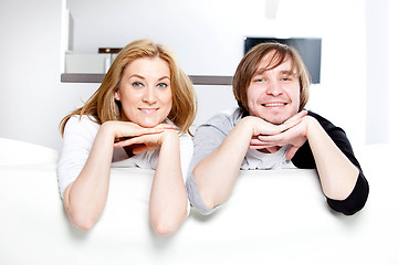 Image showing Couple in new home