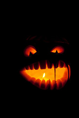 Image showing Halloween pumpkin