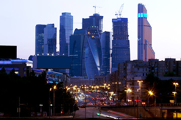 Image showing Russia - 05.23.2014, Moscow evening landscape