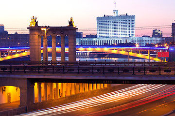 Image showing Russia - 05.23.2014, Moscow evening landscape