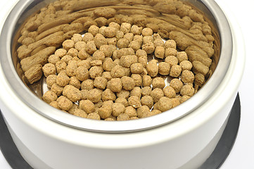 Image showing Detailed but simple image of dog food