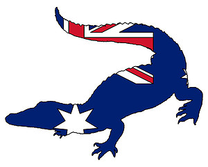 Image showing Crocodile Australia