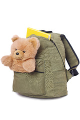 Image showing Packaged schoolbag