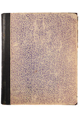 Image showing Grunge old book