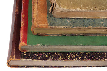 Image showing Four old books