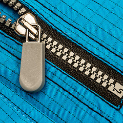 Image showing Close up zipper