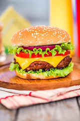 Image showing Burger