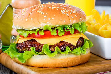 Image showing Burger