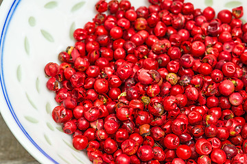 Image showing pink pepper