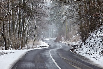 Image showing Winter Road