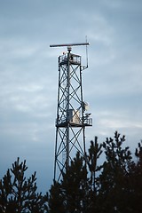 Image showing Radar tower