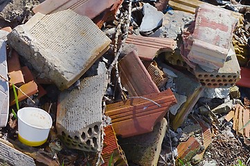 Image showing Debris pile