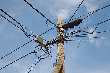 Image showing electric lines