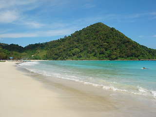 Image showing kuta beach scenery