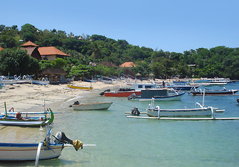 Image showing beach scenery at Bali