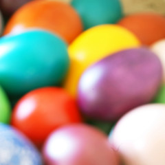 Image showing Colorful eggs