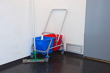 Image showing Cleaning trolley