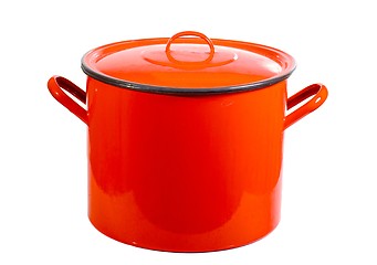 Image showing Red pot