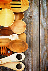 Image showing Wooden Spoons