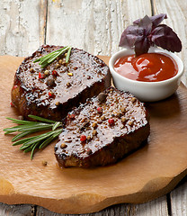 Image showing Beef Steaks