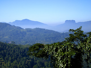 Image showing Beautiful landscape of the fortress Sigiriya in Sri Lanka