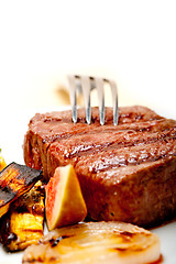 Image showing grilled beef filet mignon