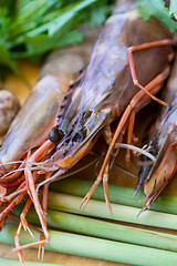 Image showing Ingredients for Thai tom yam soup