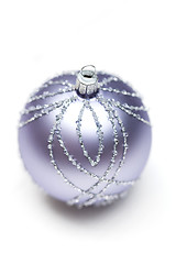 Image showing Glittery Christmas ornament ball