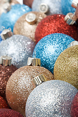 Image showing Christmas ornaments