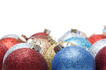 Image showing Christmas ornaments