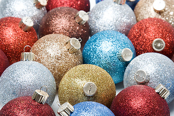 Image showing Christmas ornaments