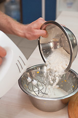 Image showing making flour