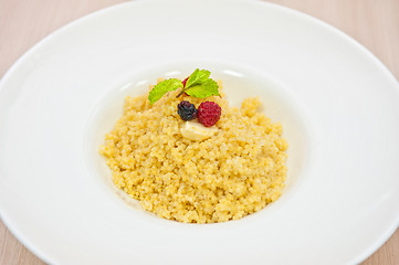 Image showing Millet porridge