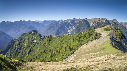 Image showing View from the Ziegspitze