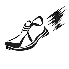 Image showing running shoe icon