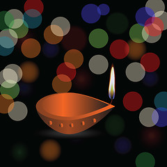 Image showing Diwali holiday background