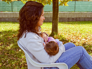 Image showing Breastfeeding