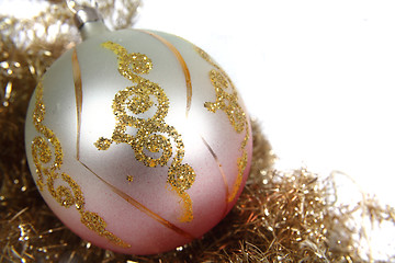 Image showing christmas decoration (old glass ball )