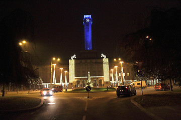 Image showing christmas tree in Ostrava 