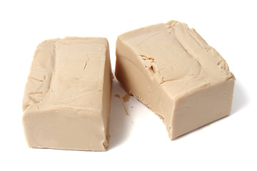 Image showing Fresh Baker's Yeast Block