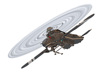Image showing Drone Helicopter